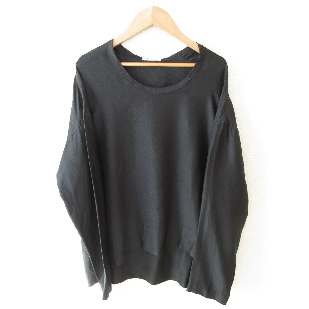 BLAMINK ブラミンク シルク インティメイト ブラウス 7939-299-0001 ブラック