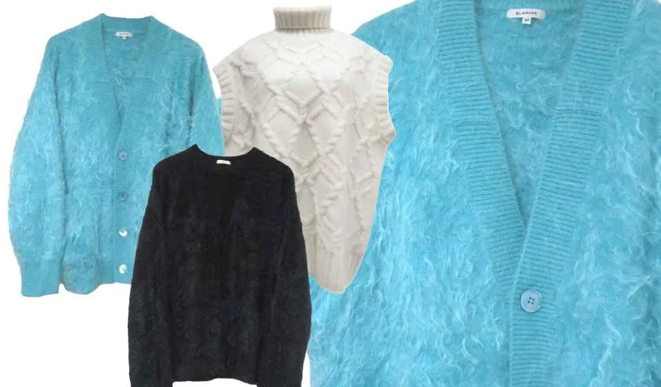 ブラミンクの上質なカシミヤニットは人気アイテムです!