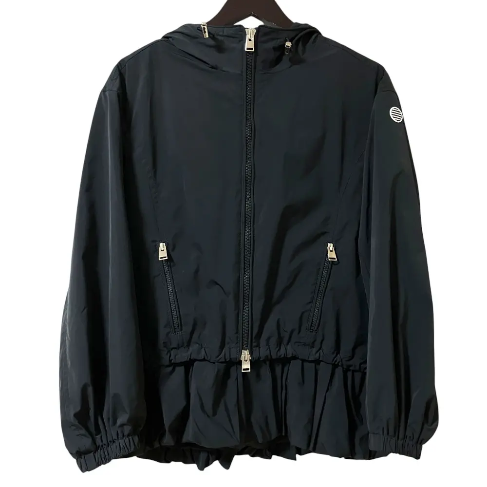 BORDERS at BALCONY ボーダーズアットバルコニー ライナー付き フリル フーディー ショートブルゾン ジャケット 36 ブラックの買取実績【2026年3月買取】