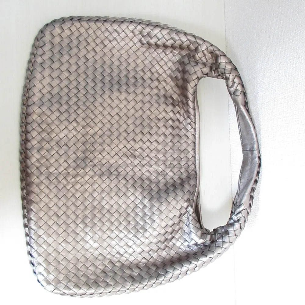 BOTTEGA VENETA ボッテガヴェネタ イントレチャート ホーボーバッグ トートバッグ ハンドバッグ 115654 ブロンズ