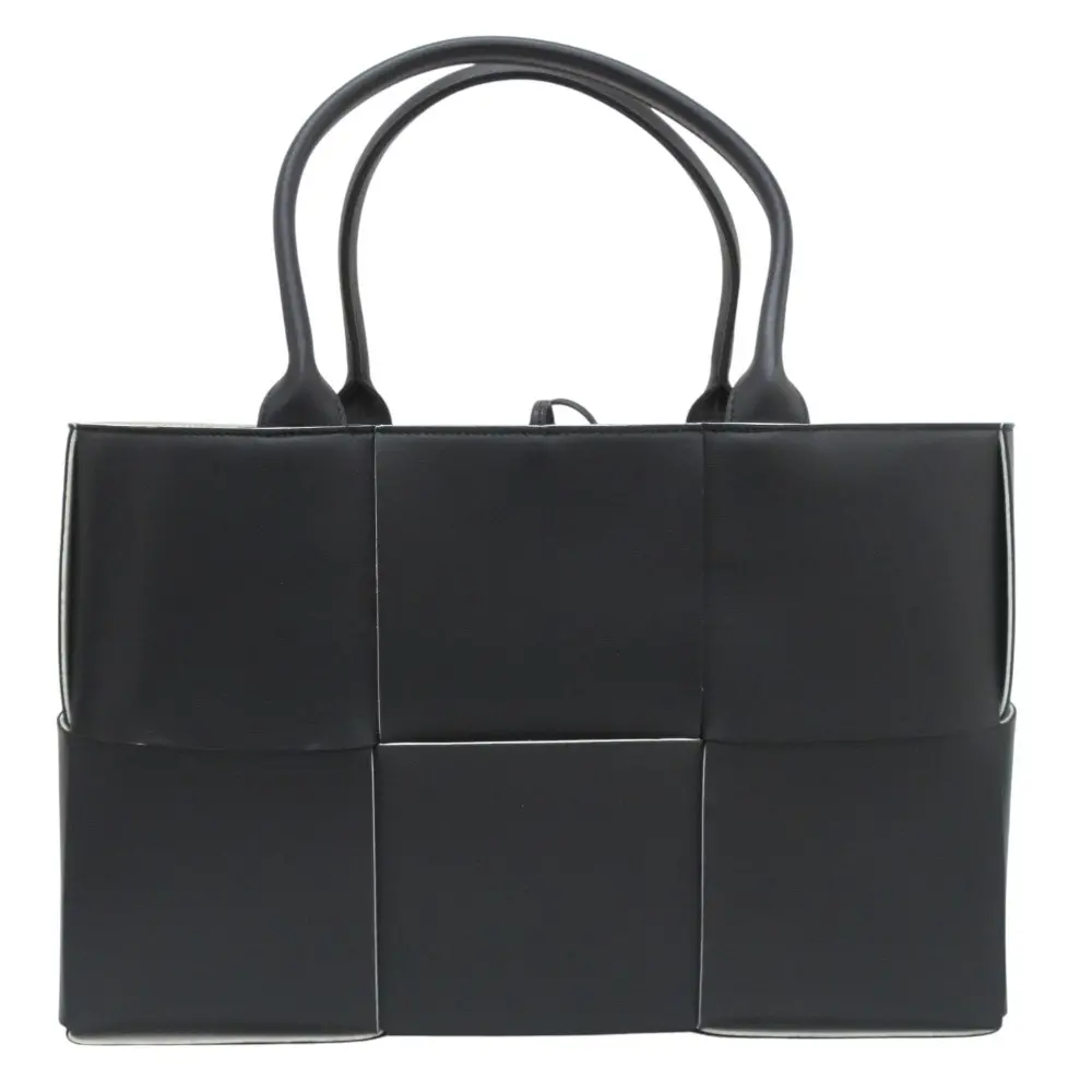 BOTTEGA VENETA ボッテガヴェネタ アルコ ミディアムトート レザー トートバッグ ブラック