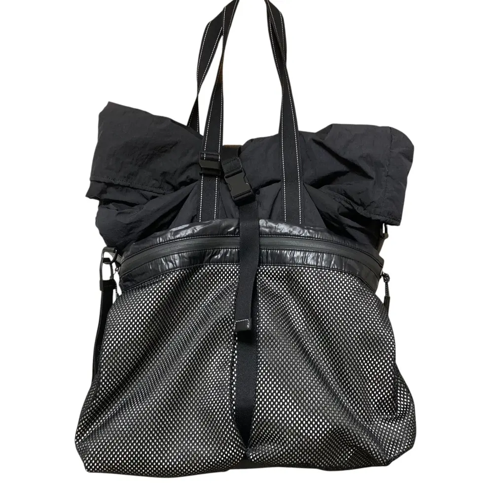 BOTTEGA VENETA ボッテガヴェネタ ボルサナイロン 2WAY トートバッグ ブラック