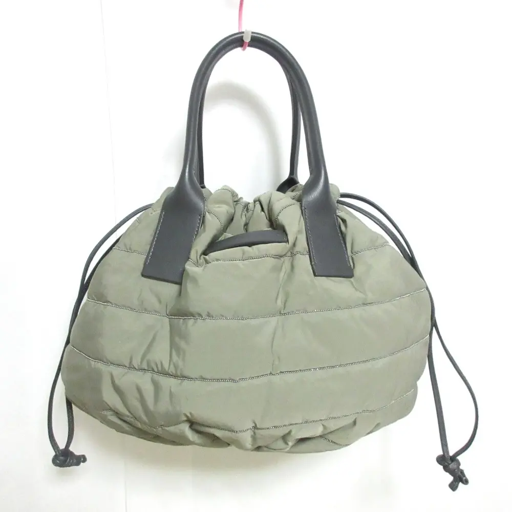 BRUNELLO CUCINELLI ブルネロクチネリ モニーレ装飾 パディング 巾着