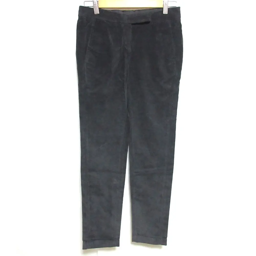 BRUNELLO CUCINELLI ブルネロクチネリ エクストラスリムフィット ストレッチ ベロアパンツ 38 グレー