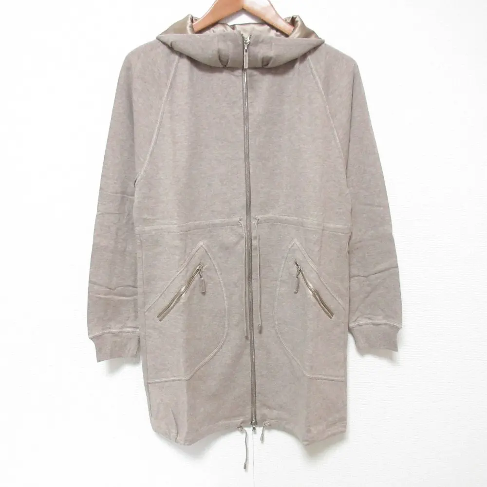 BRUNELLO CUCINELLI ブルネロクチネリ ジップアップ パーカー ハーフコート M ベージュ の買取実績【2025年1月買取】