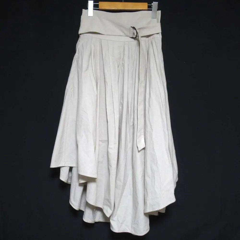 BRUNELLO CUCINELLI ブルネロクチネリ アシンメトリーヘム フレア