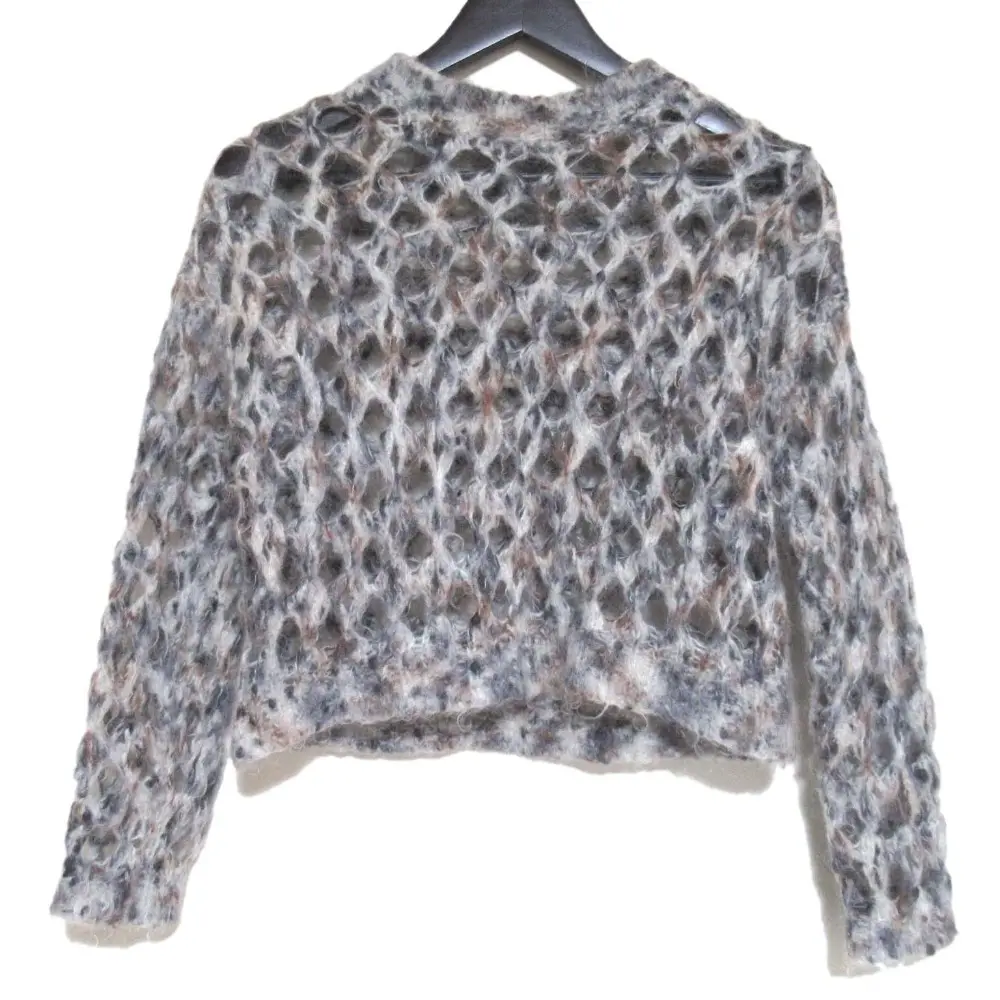 BRUNELLO CUCINELLI ブルネロクチネリ ボーダー柄 スパンコール ニット