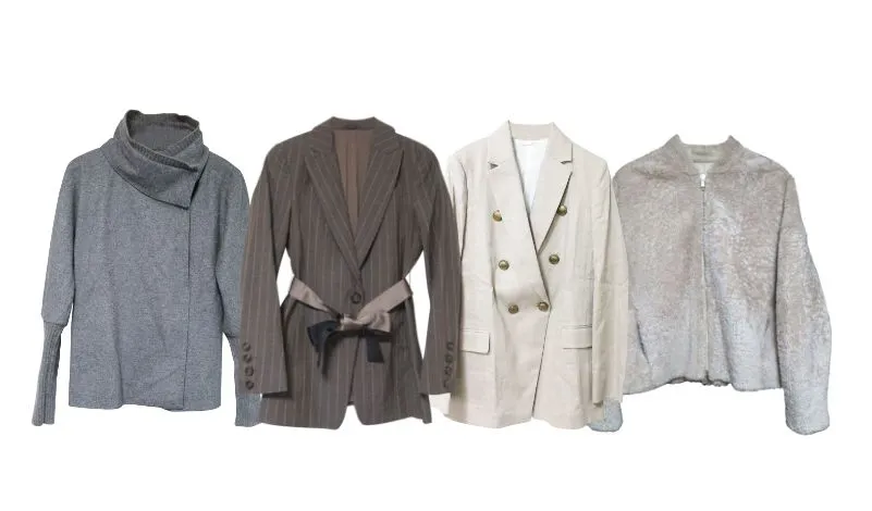 ブルネロクチネリのアウター類は特に高価買取中です