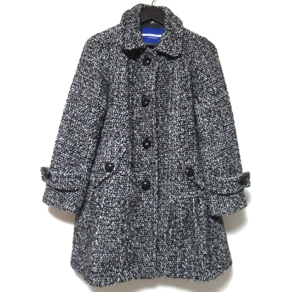 BURBERRY バーバリーブルーレーベル 裏地ノバチェック柄 ラクーン