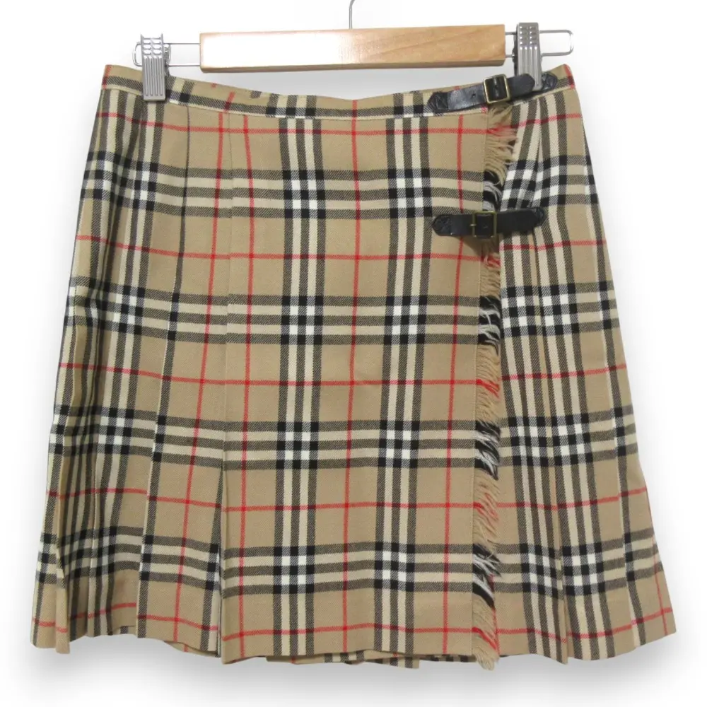 【新品】Burberryブルーレーベル　スカート❤︎サイズ36 〇新着【BURBERRY BLUE LABEL バーバリー ブルーレーベル】台形