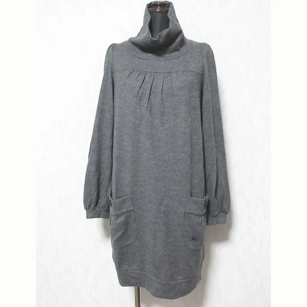 BURBERRY BLUE LABEL バーバリーブルーレーベル ひざ丈 ノースリーブ