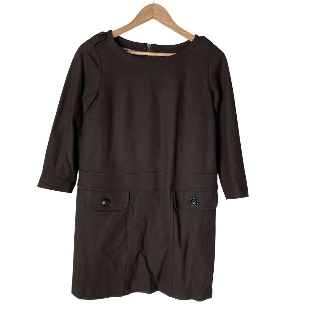 BURBERRY BLUE LABEL バーバリーブルーレーベル ウール ワンピース 38 ブラウン