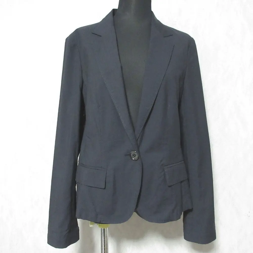 BURBERRY LONDON バーバリーロンドン 1B テーラードジャケット B1E10-158-28 サイズ38 ネイビー
