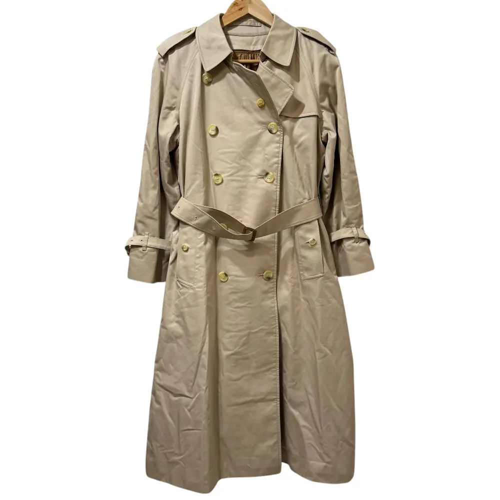 Burbbery's バーバリーズ ヴィンテージ 英国製 ノバチェックライナー付き トレンチコート B91A ベージュ