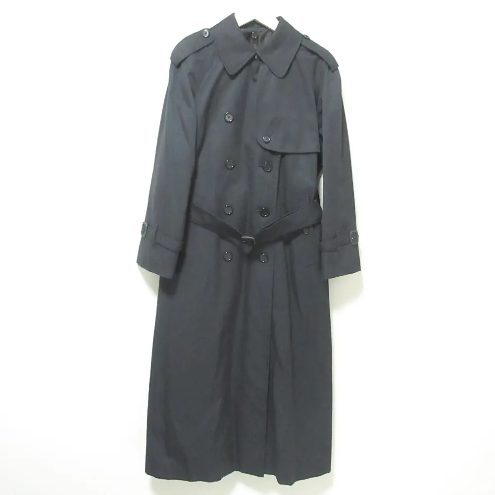 Burberry バーバリー 裏地ノバチェック柄 ライナー付属 トレンチコート ブラック