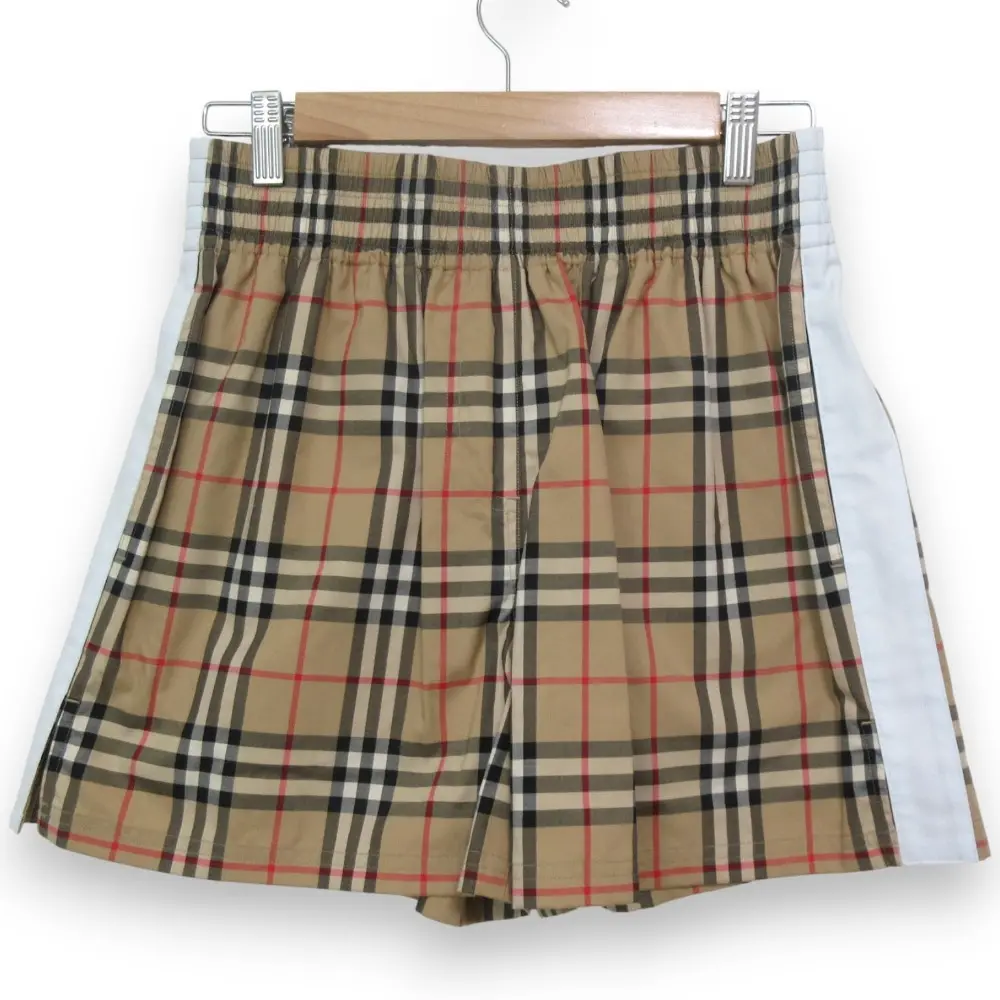 BURBERRY バーバリー ノバチェック イージーショートパンツ I38 アーカイブベージュ