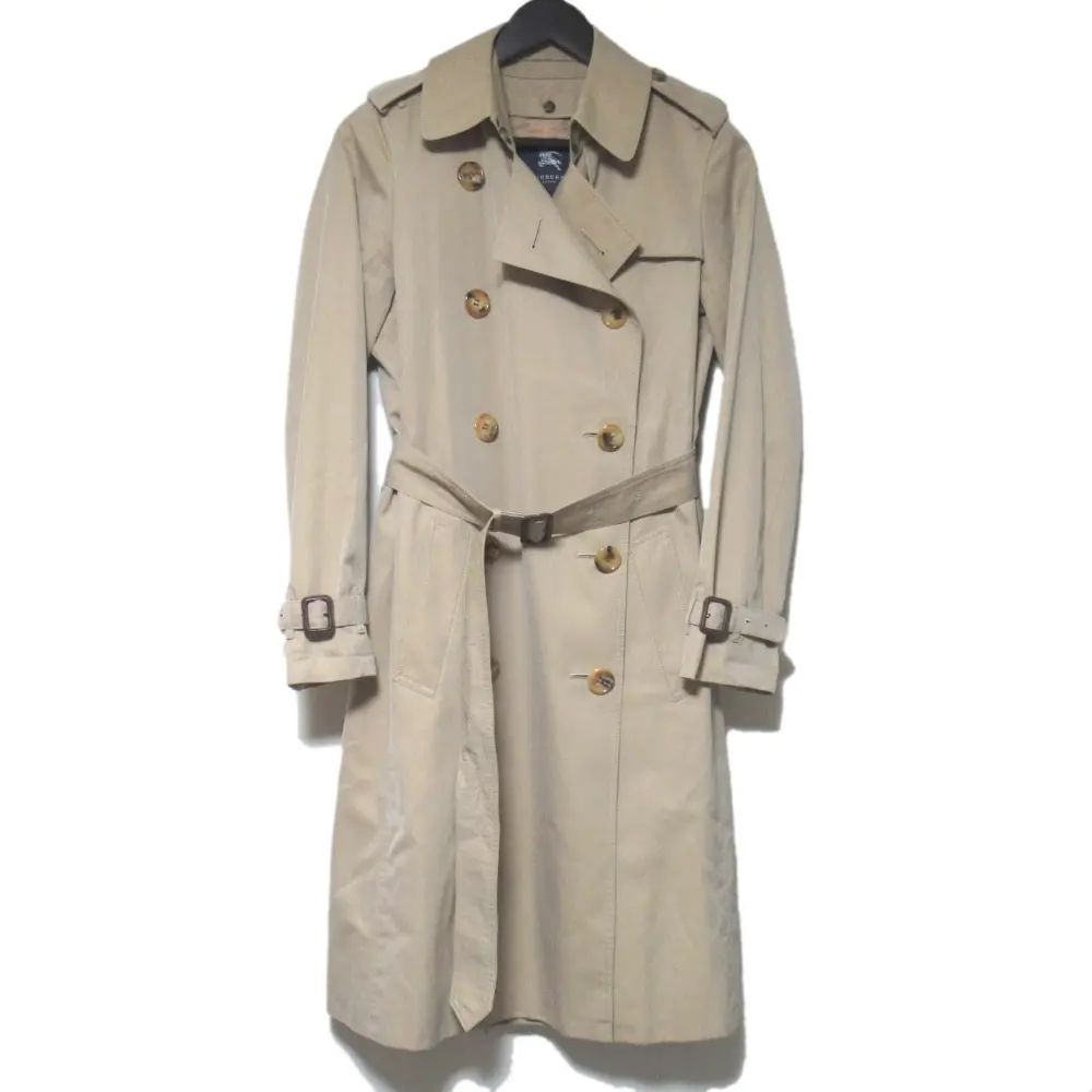 BURBERRY LONDON バーバリーロンドン ライナー付き ノバチェック柄ライニング ダブルブレスト トレンチコート サイズ36 ベージュ