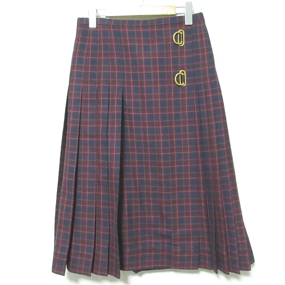 BURBERRY LONDON バーバリーロンドン ウール バックファスナー