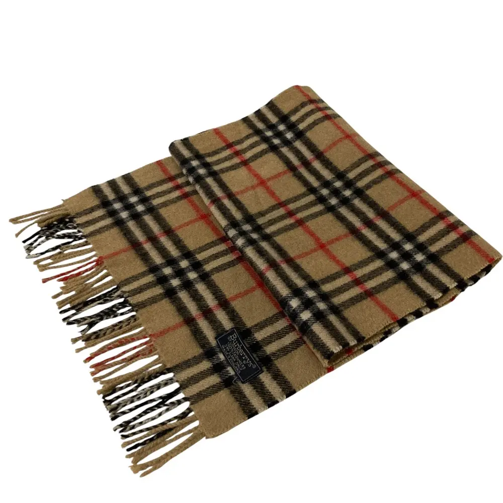 Burberrys バーバリーズ ヴィンテージ カシミヤ100％ ノバチェック柄