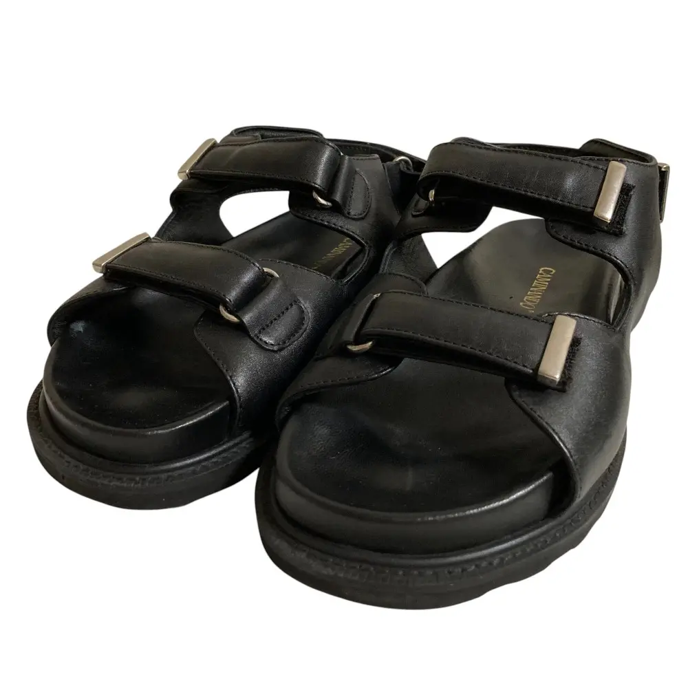 CAMINANDO カミナンド レザー サンダル サイズ36 23cm相当 ブラック
