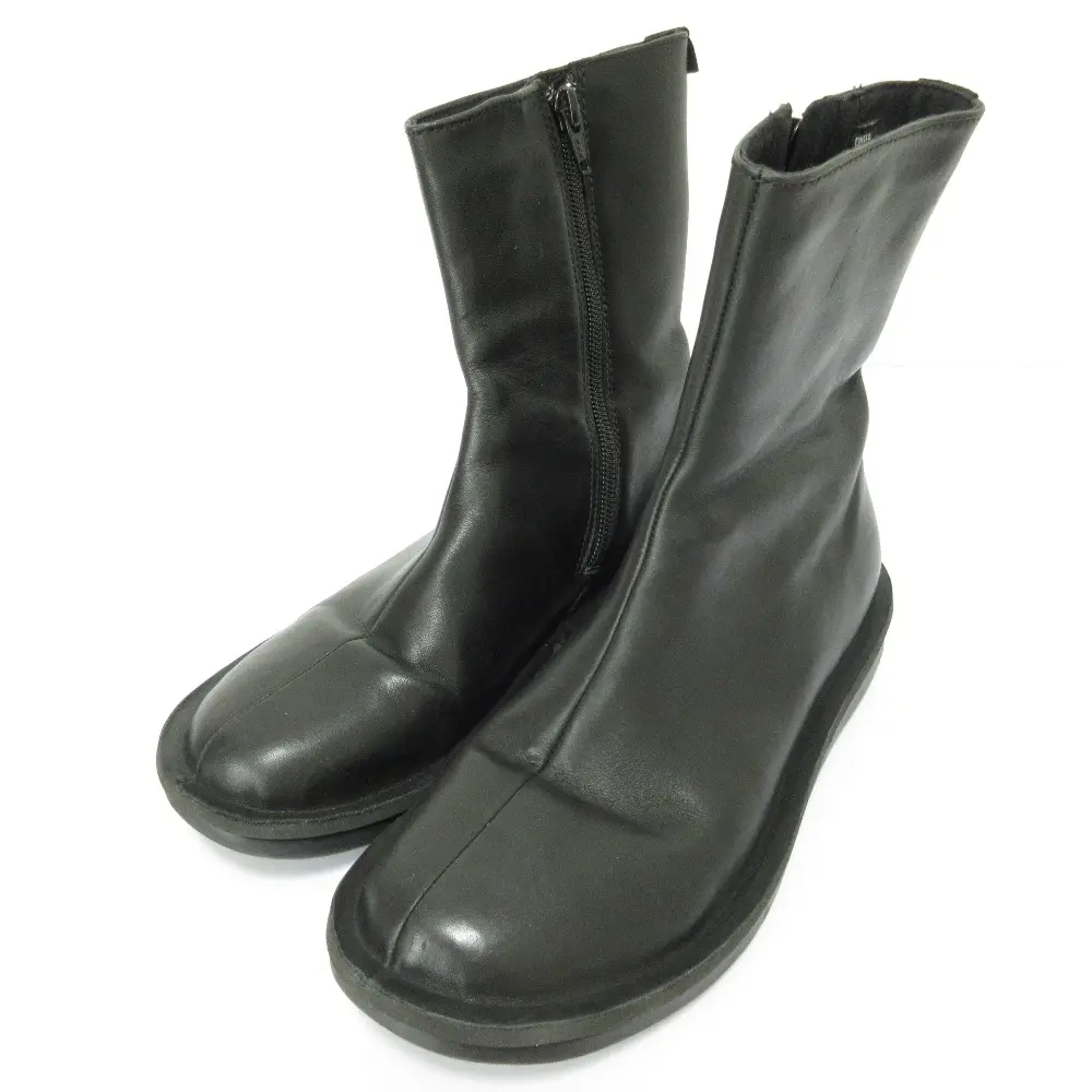 CAMPER カンペール Formiga GORE-TEX ゴアテックス レザー ショートブーツ K400405 37 23.5cm相当 ブラック
