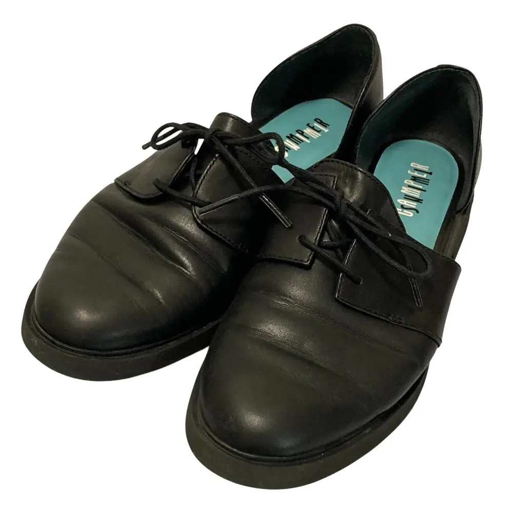 CAMPER カンペール Twins セパレートシューズ K201269-001 サイズ38 約24cm ブラック