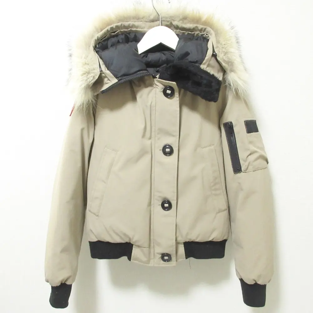 CANADA GOOSE カナダグース LABRADOR ボンバーダウンジャケット ブルゾン 7967JL R S/P ベージュ