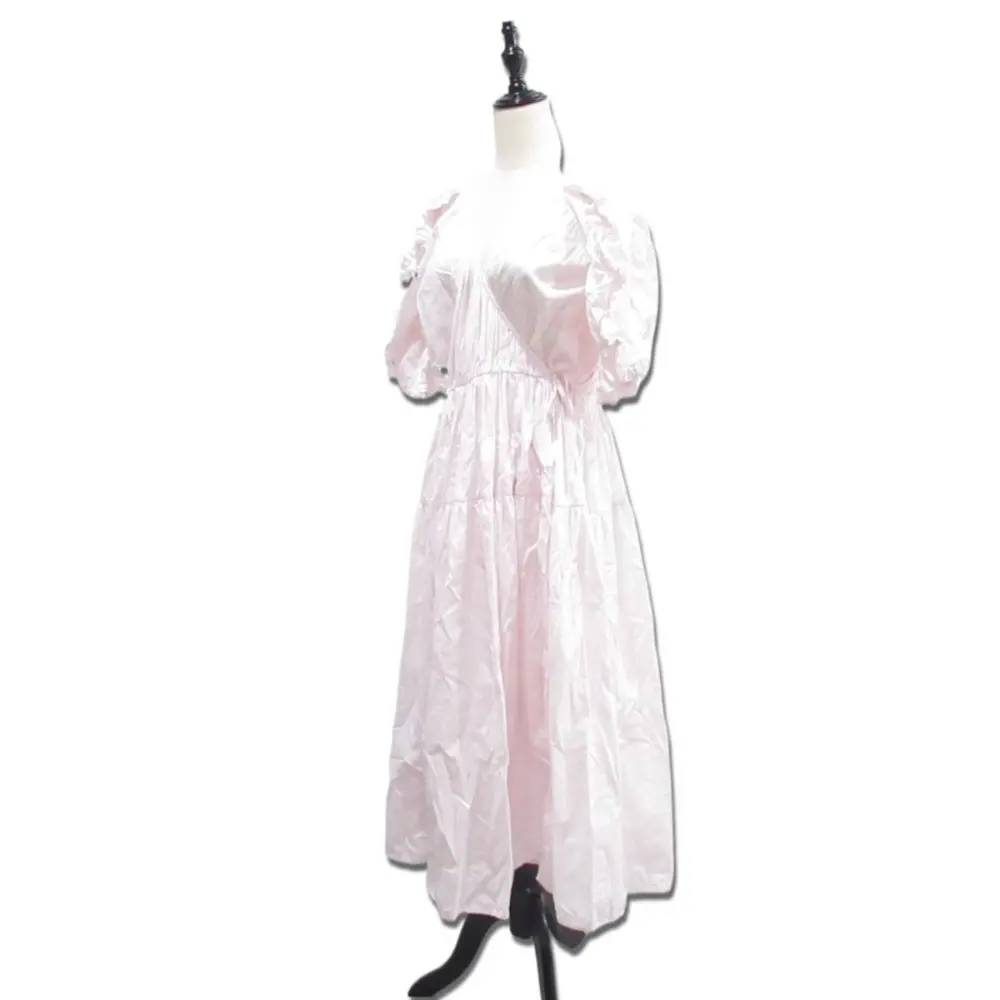 CECILIE BAHNSEN セシリーバンセン Kate Dress コンシャススリーブ カシュクールドレス ワンピース XS/S ピンク