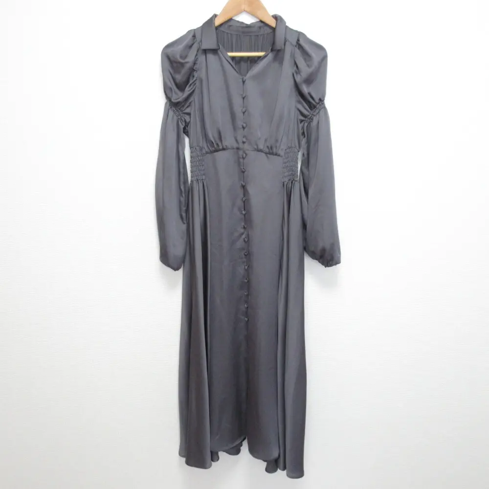 22SS CELFORD セルフォード ハンカチヘム サテンワンピース CWFO221005