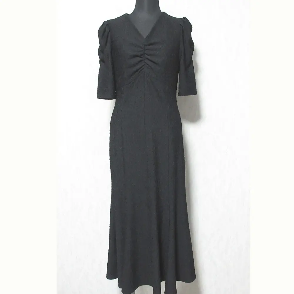 24SS CELFORD セルフォード ストレッチマーメイドワンピース CWCO242035 サイズ38 ブラック