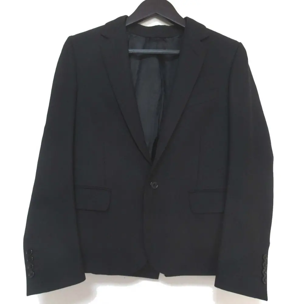 CELINE セリーヌ エディ期 グランドプードル 1B シングル テーラードジャケット 25ZZ6120D 38サイズ ブラック