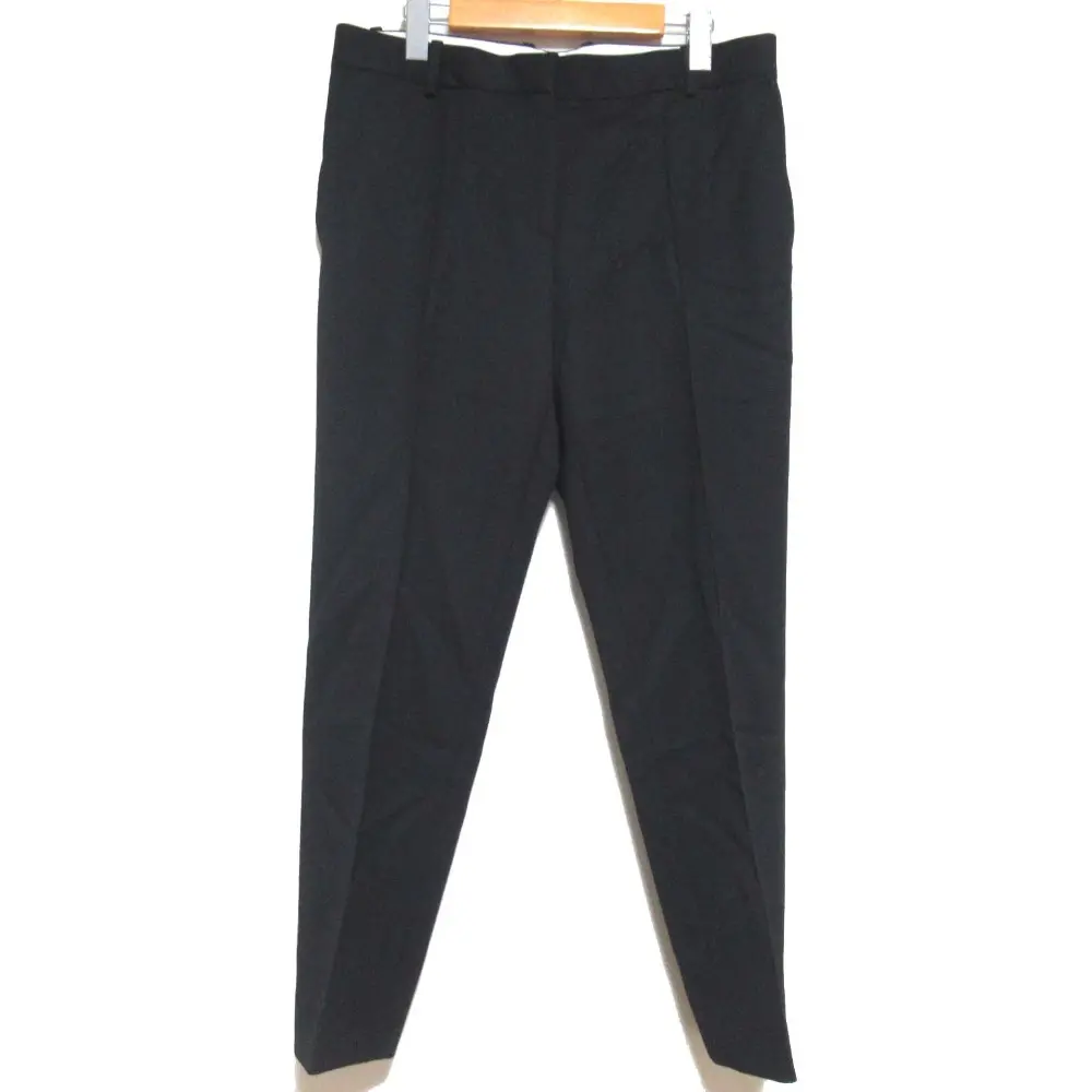 CELINE セリーヌ フィービー期 センタープリーツ テーパード スラックス パンツ サイズ40 ブラック