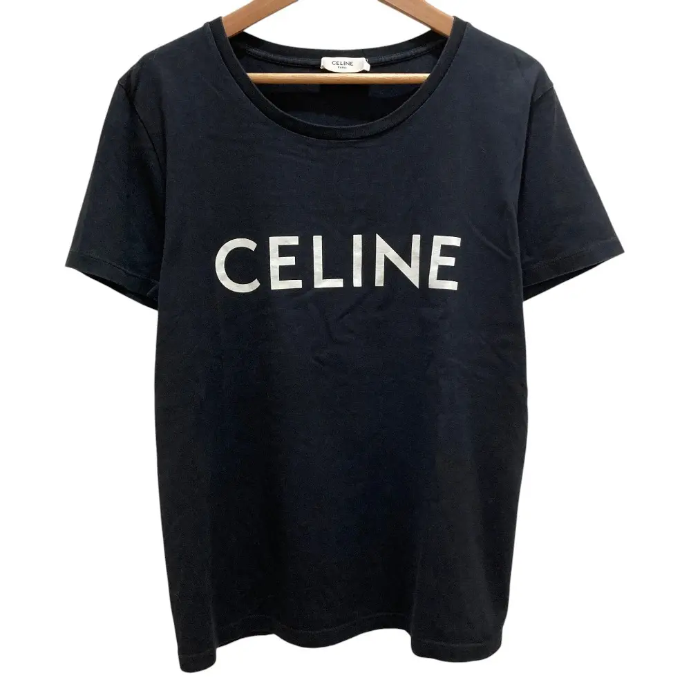 CELINE セリーヌ クラシックロゴ 半袖 Tシャツ 2X314916G サイズM ブラックの買取実績【2026年3月買取】