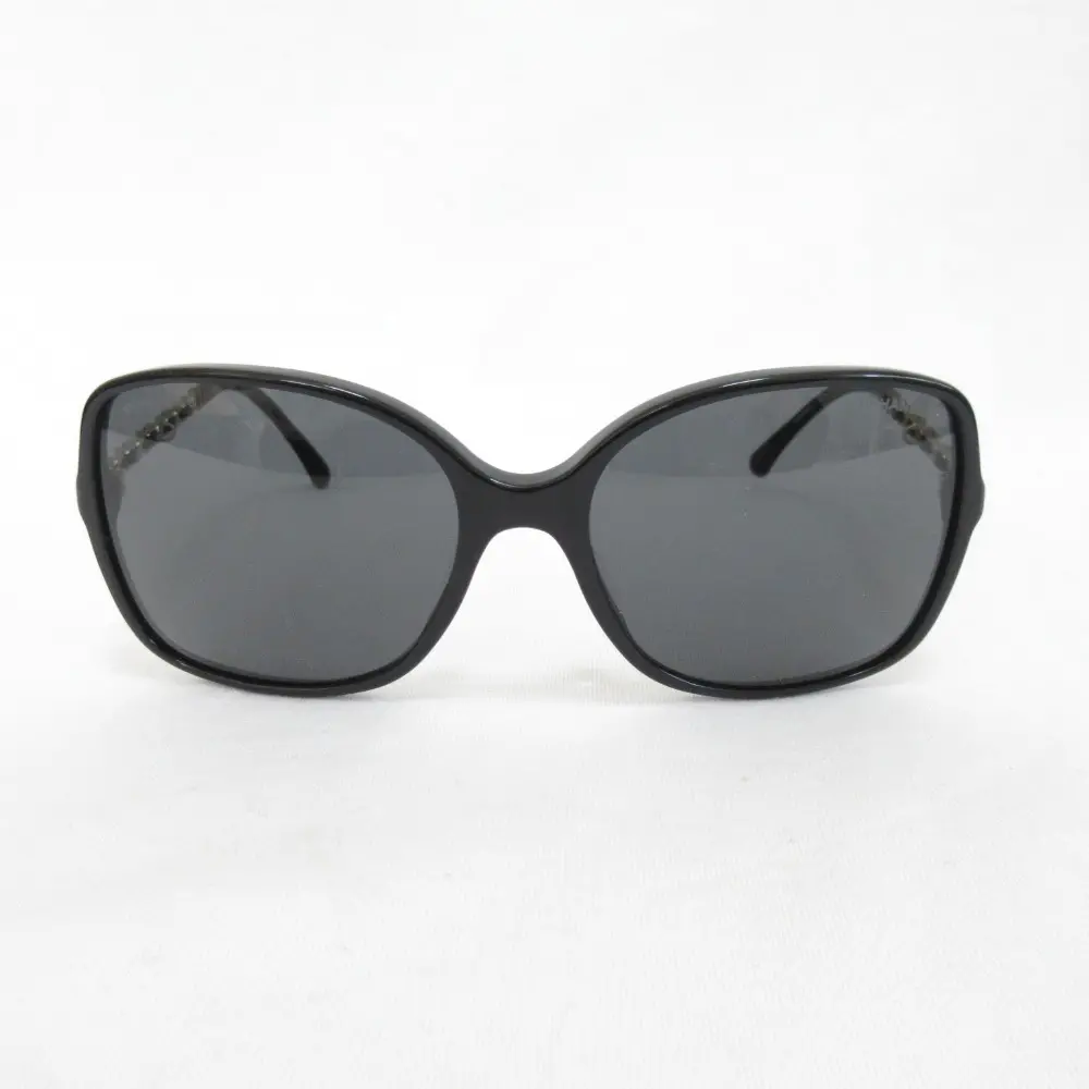 CHANEL シャネル ココマーク チェーン マトラッセ サングラス アイウェア 5210-Q-A ブラック