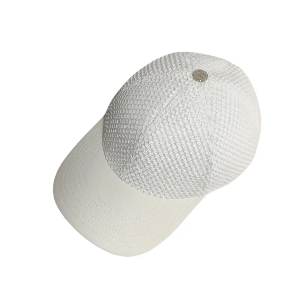 CHANEL シャネル ココマーク メッシュキャップ 帽子 ホワイト