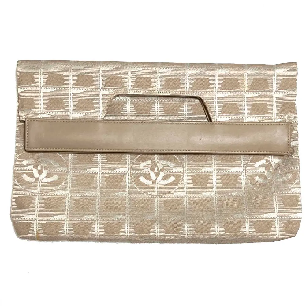 CHANEL シャネル ニュートラベルライン キャンバス セカンドバッグ クラッチバッグ ハンドバッグ ベージュの買取実績【2026年4月買取】