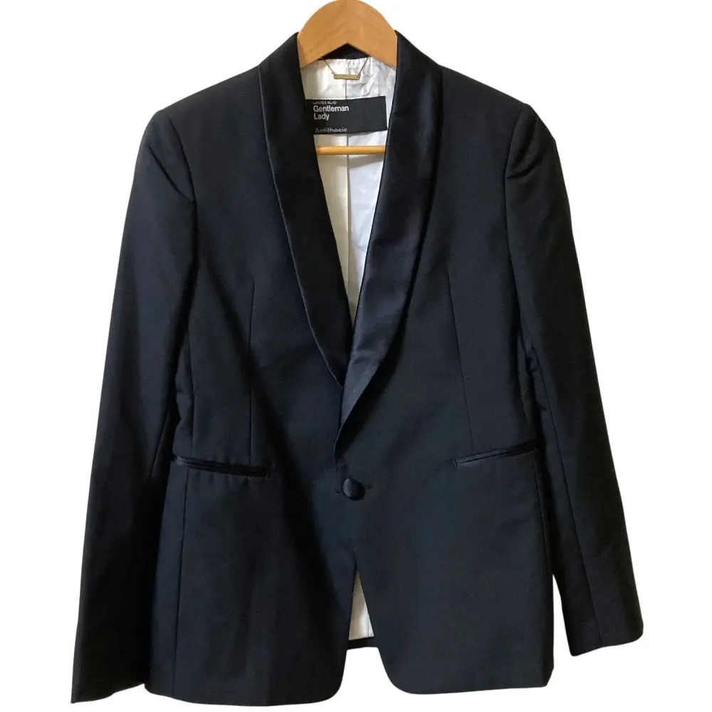 GENTLEMAN LADY CHAOS ジェントルマンレディ カオス チェンジボタン タキシード スモーキングジャケット CH007039ER 38 ブラック