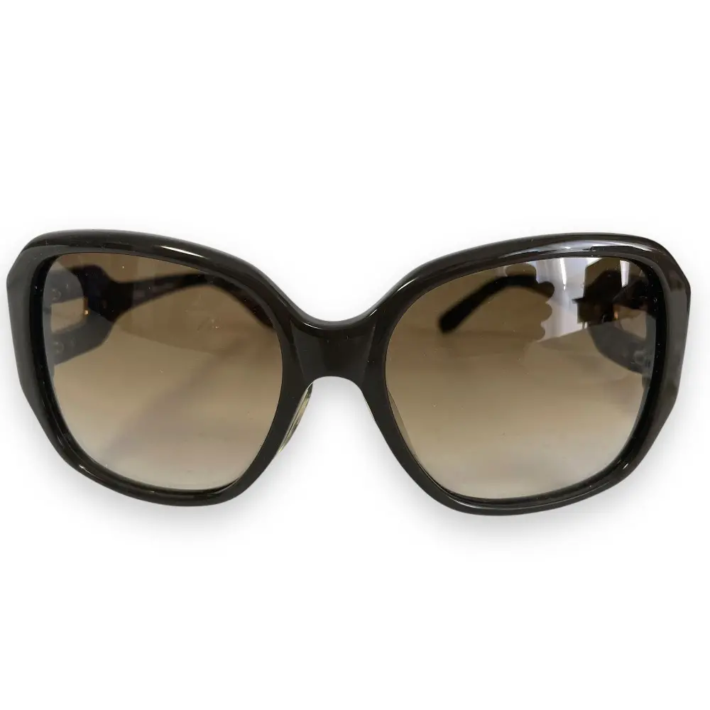 Chloe クロエ セルフレーム 度なし ビッグシェイプ グラデーション サングラス アイウェア CL2192A 58□17 130 ブラウン