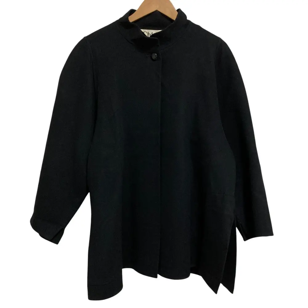 Chloe クロエ ヴィンテージ ポンチョ コート サイズ40 ブラック