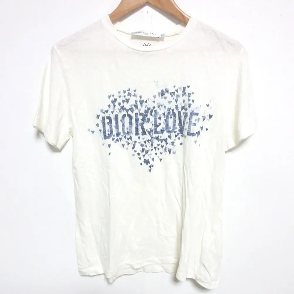 クリーニング済み Christian Dior クリスチャンディオール 半袖 ロゴT