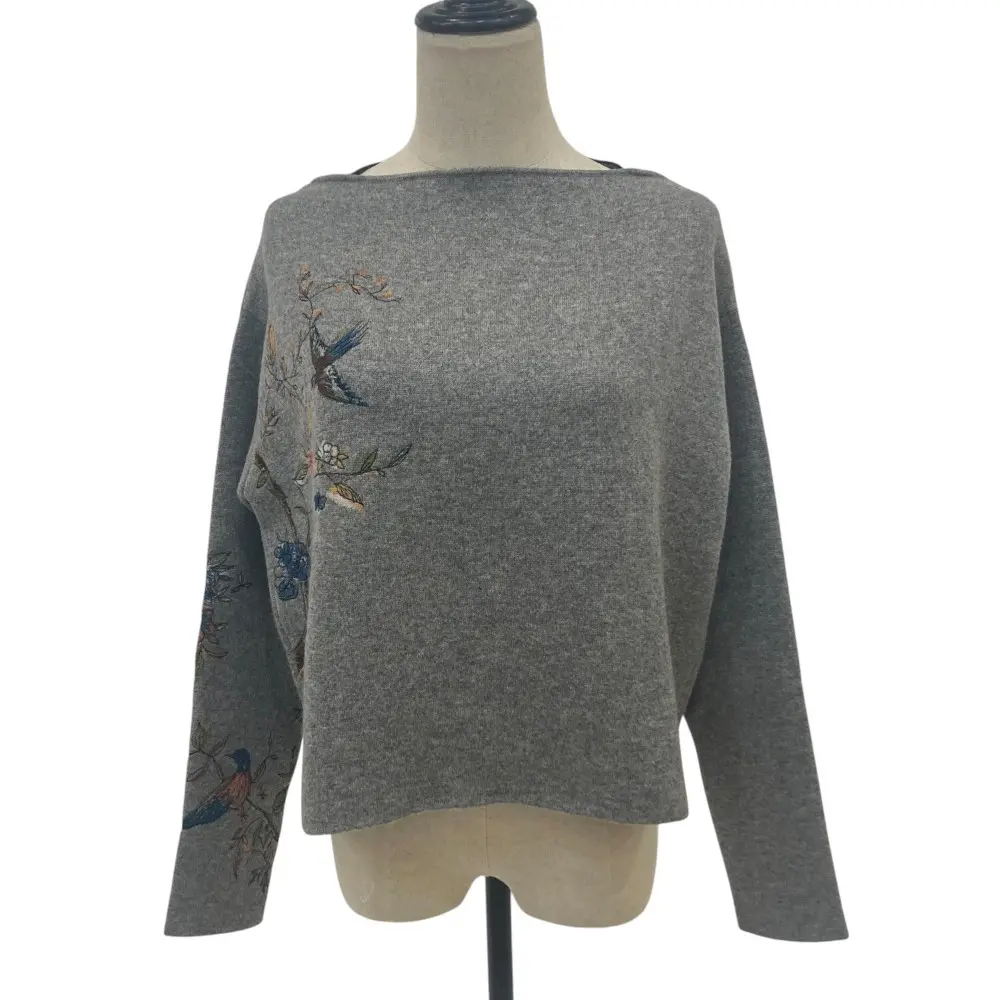 22AW Christian Dior クリスチャンディオール ハウス オブ ディオール ギンザ限定 ニット セーター F34 グレー