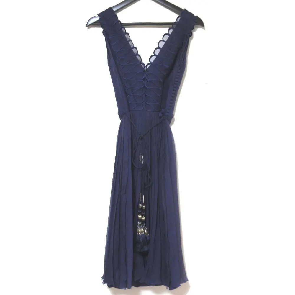 Christian Dior クリスチャンディオール ウール ストレッチ バイカラー