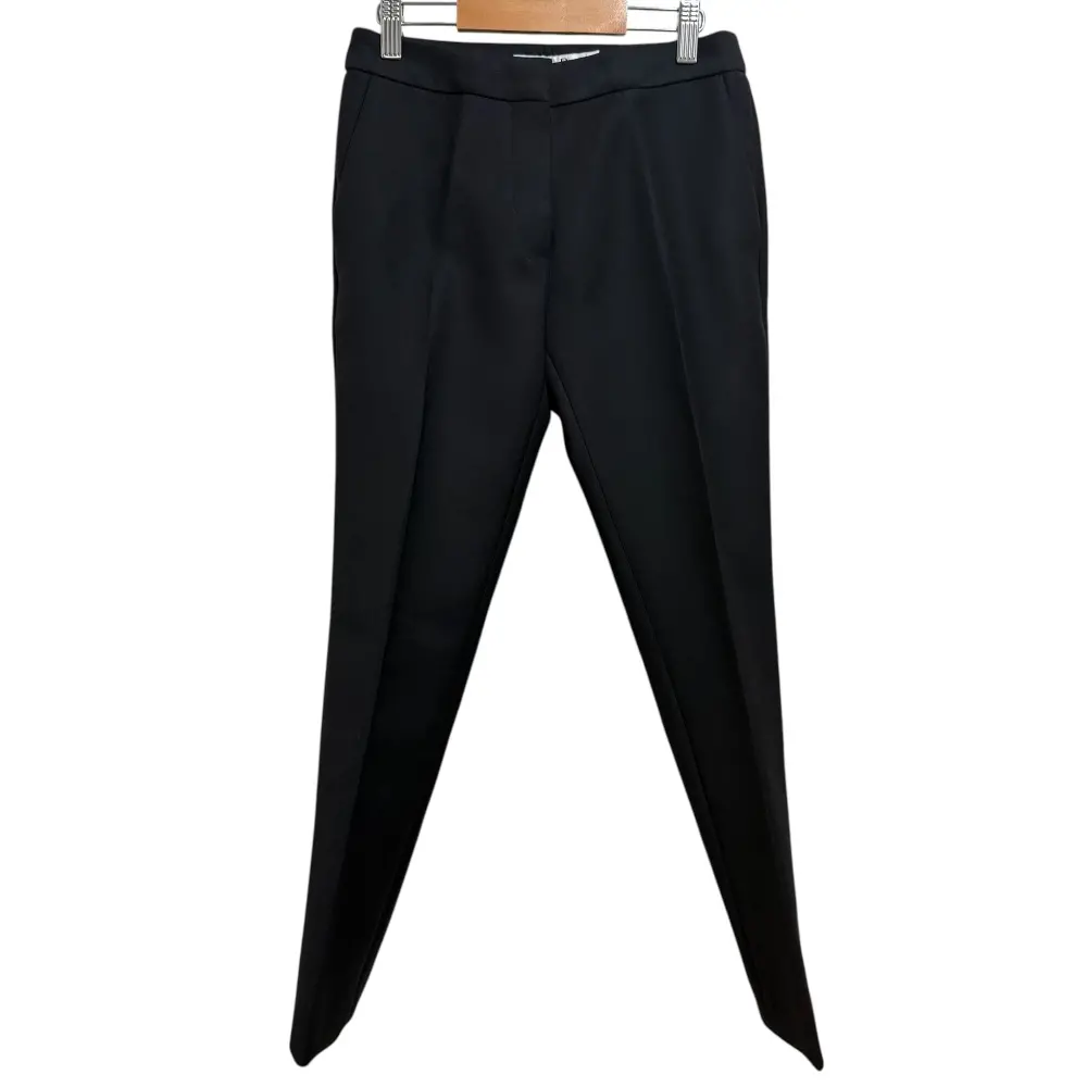 Christian Dior クリスチャンディオール ストレッチ センタープレス スラックスパンツ 38 ブラック