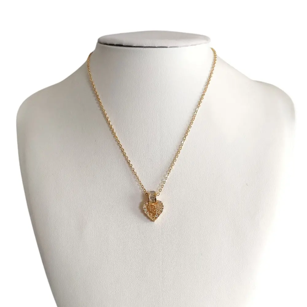 Christian Dior ハート型ネックレス Christian Dior ハート型ネックレス