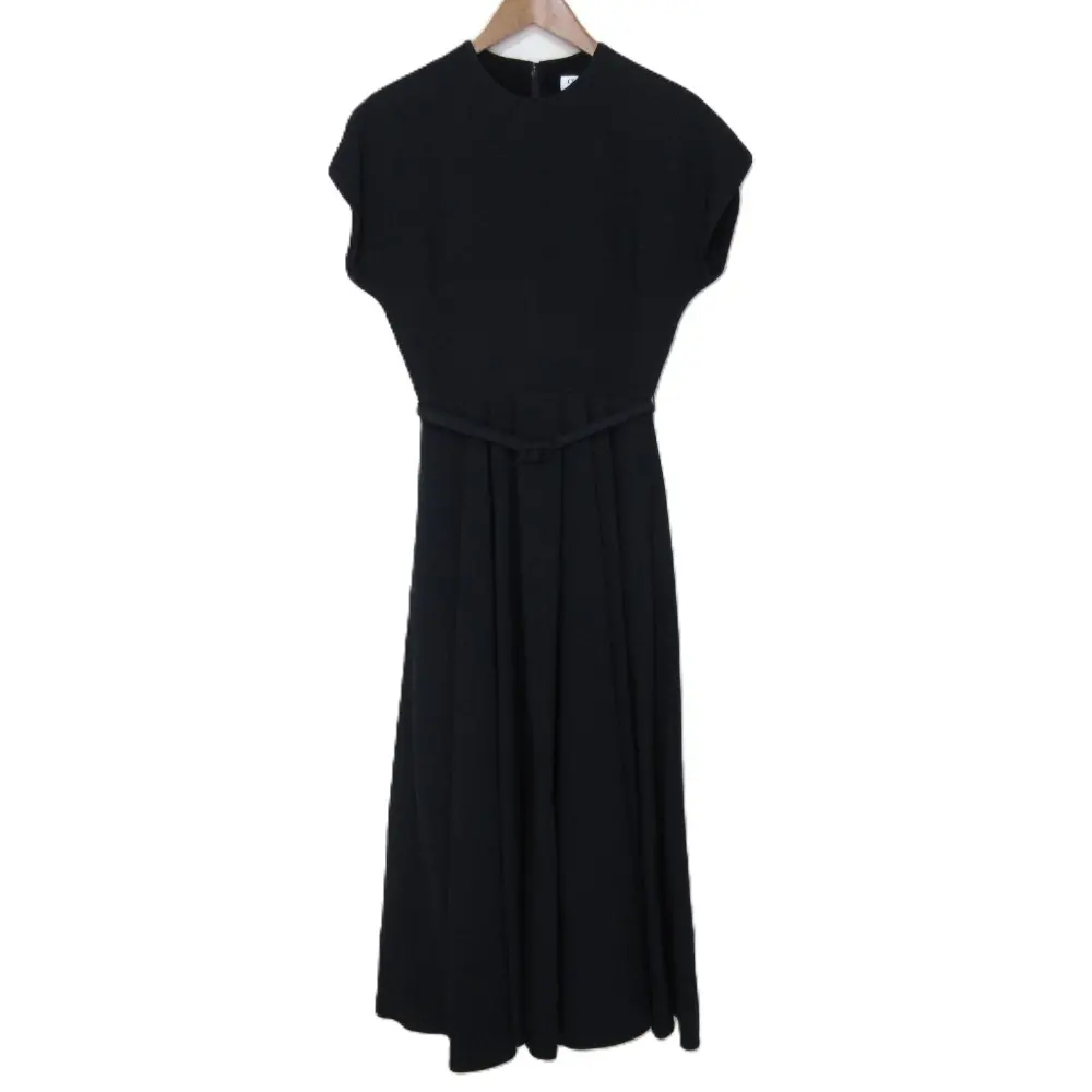 Christian Dior クリスチャンディオール ベルト付ドルマンスリーブ ロングドレス ワンピース 041R05A1166 34 ダークネイビーの買取実績【2025年12月買取】