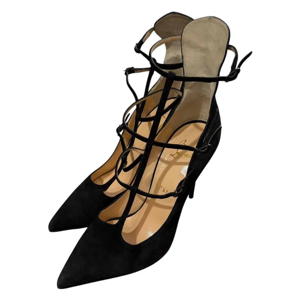 Christian Louboutin クリスチャンルブタン スエード ポイテンテッド