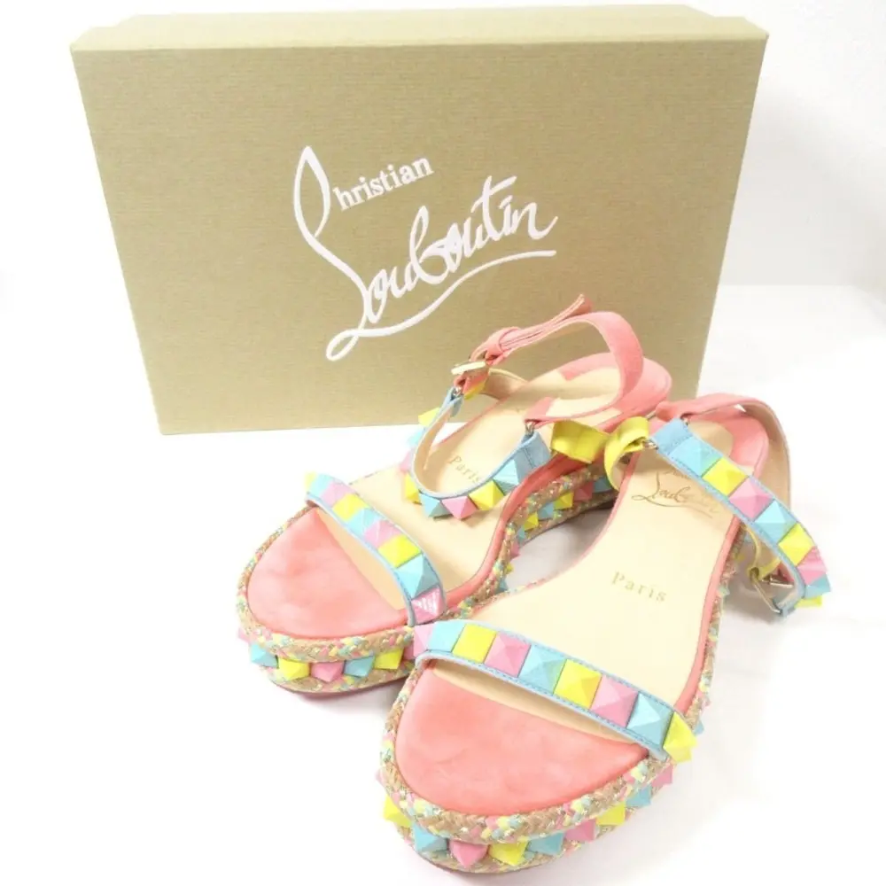 Christian Louboutin クリスチャンルブタン LOUBI FLIP DONNA FLAT