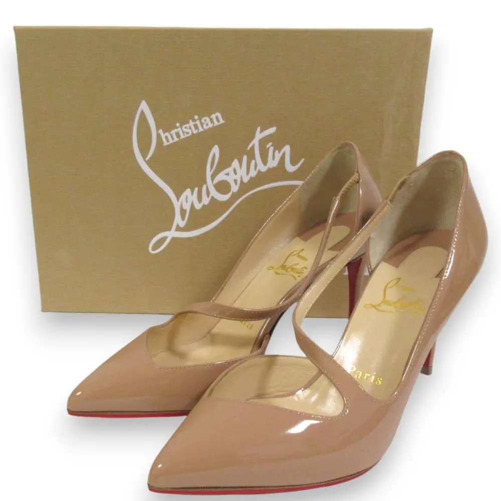 Christian Louboutin クリスチャンルブタン JUMPING 85 パテントレザー