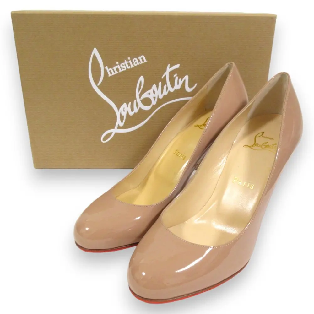 Christian Louboutin クリスチャンルブタン シンプルヌード パテント