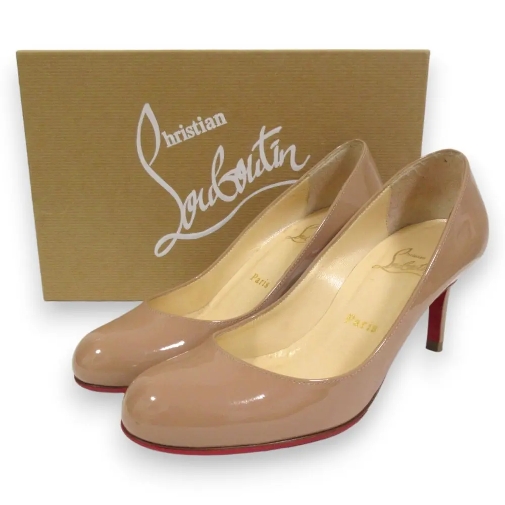 Christian Louboutin クリスチャンルブタン ASTRID 100 パテントレザー